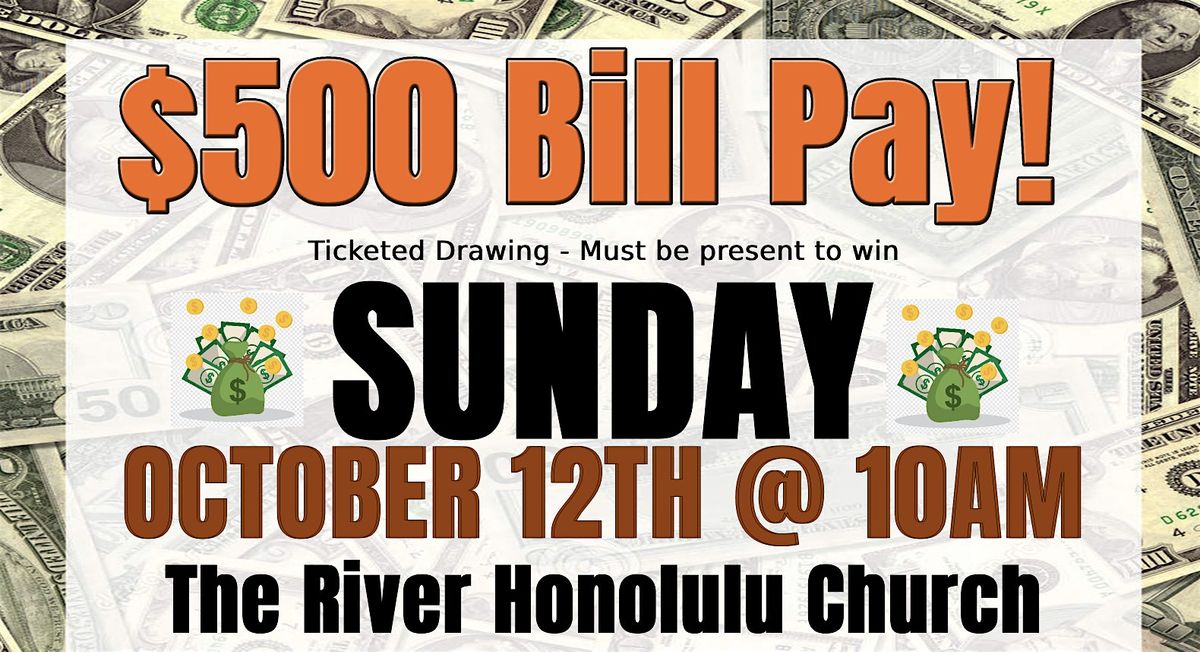 $500 Bill Pay Giveaway
