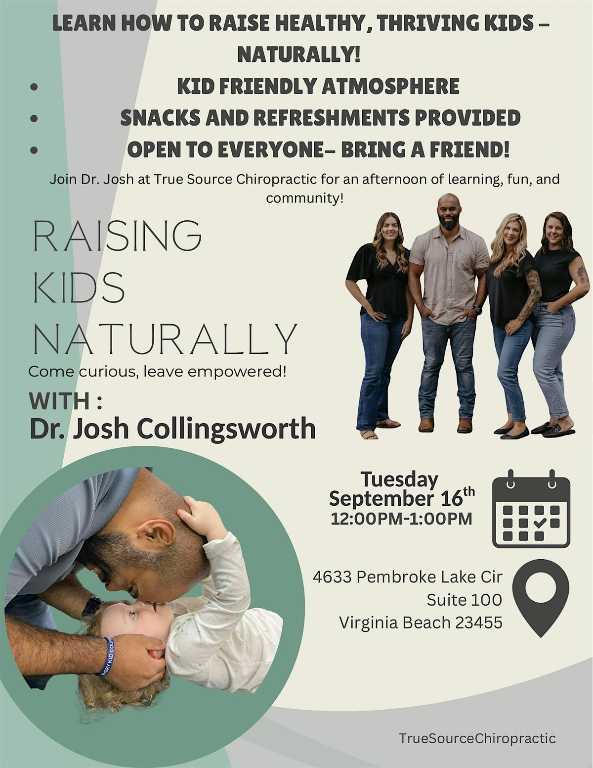 Raising Kids Naturally: A Workshop for Parents