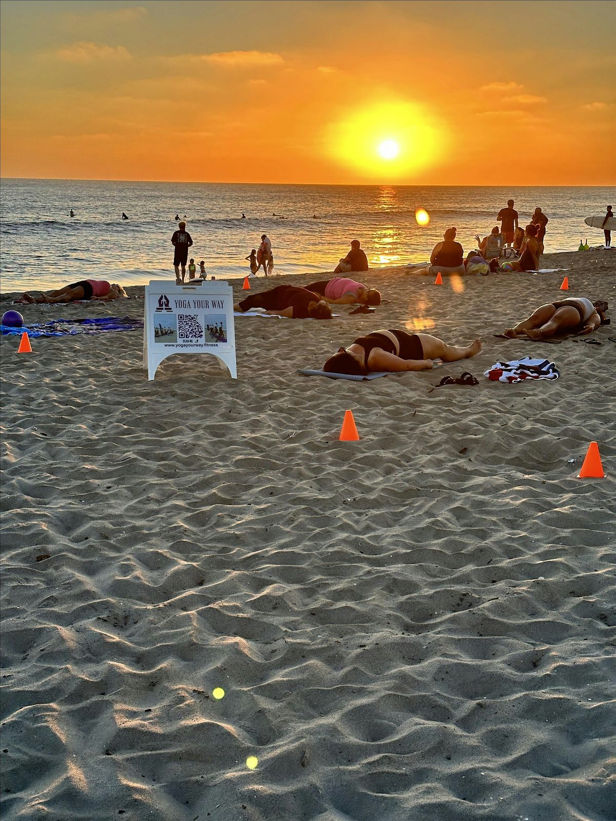 Sunset Strength & Surrender: Beach Pilates + Yin Yoga