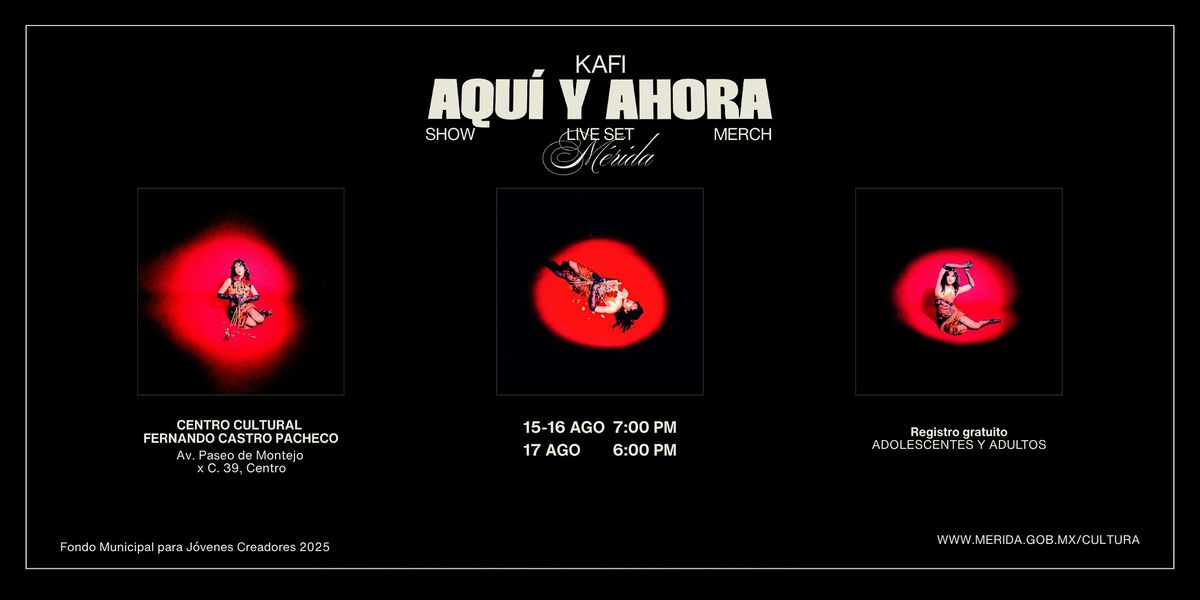 AQU\u00cd Y AHORA, un live set por Kafi