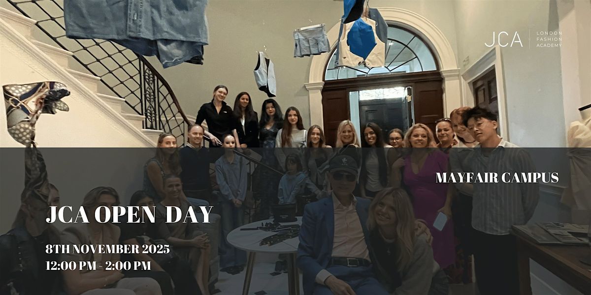 Mayfair Campus: November, Saturday 8th - Open Day (In-person)