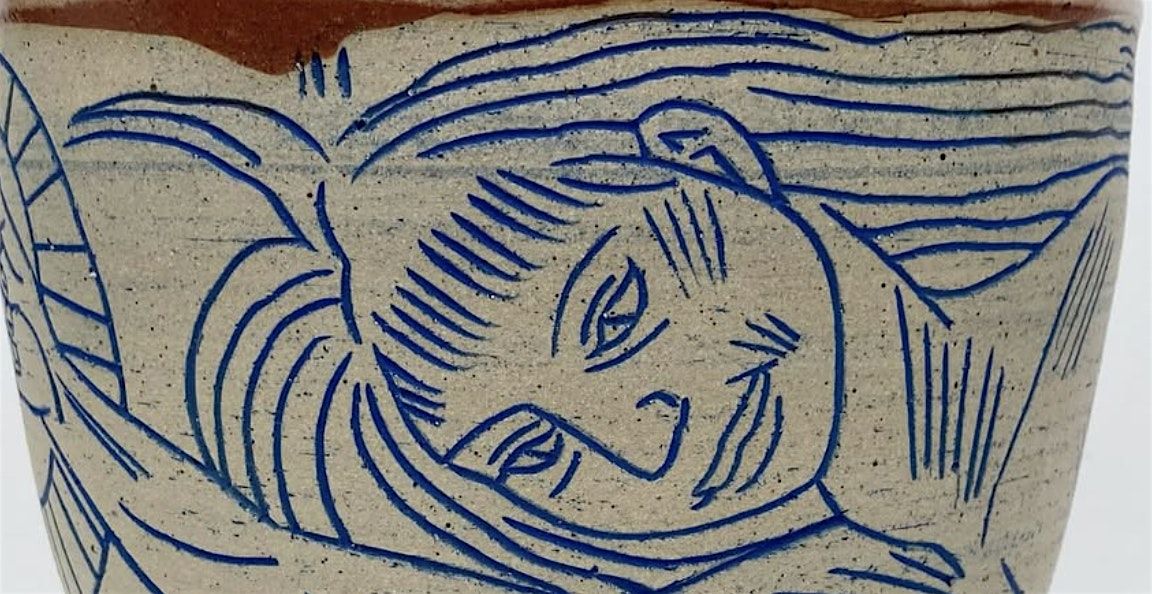 Sgraffito Holiday Ornaments