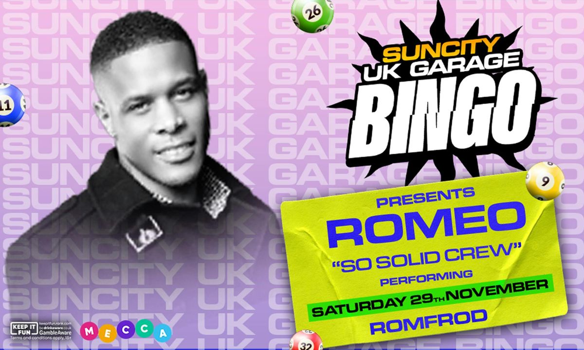 UK GARAGE BINGO in Dagenham | MONSTA BOY & SPECIAL MC