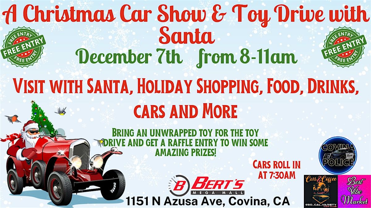Christmas Car Show & Toy Drive with Santa