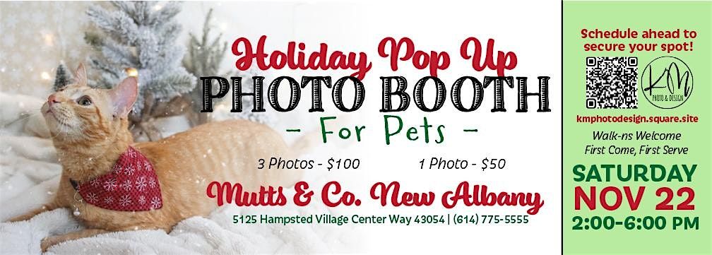 Howl-iday Pet Photo Booth (New Albany)