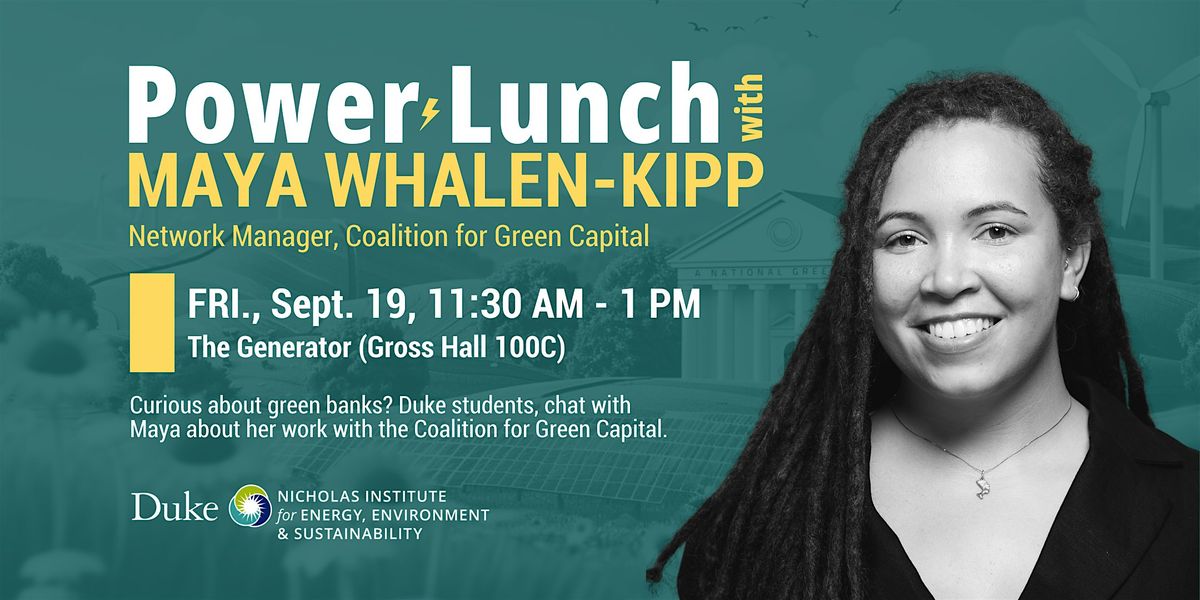 Power Lunch with Maya Whalen-Kipp