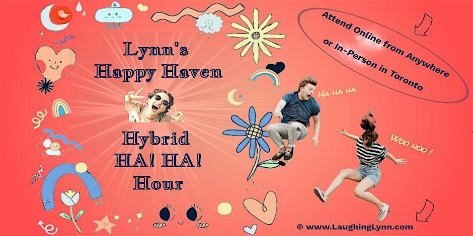 HaHa Happy Hour + Holiday Party | IN-PERSON  and ONLINE | Dec. 15