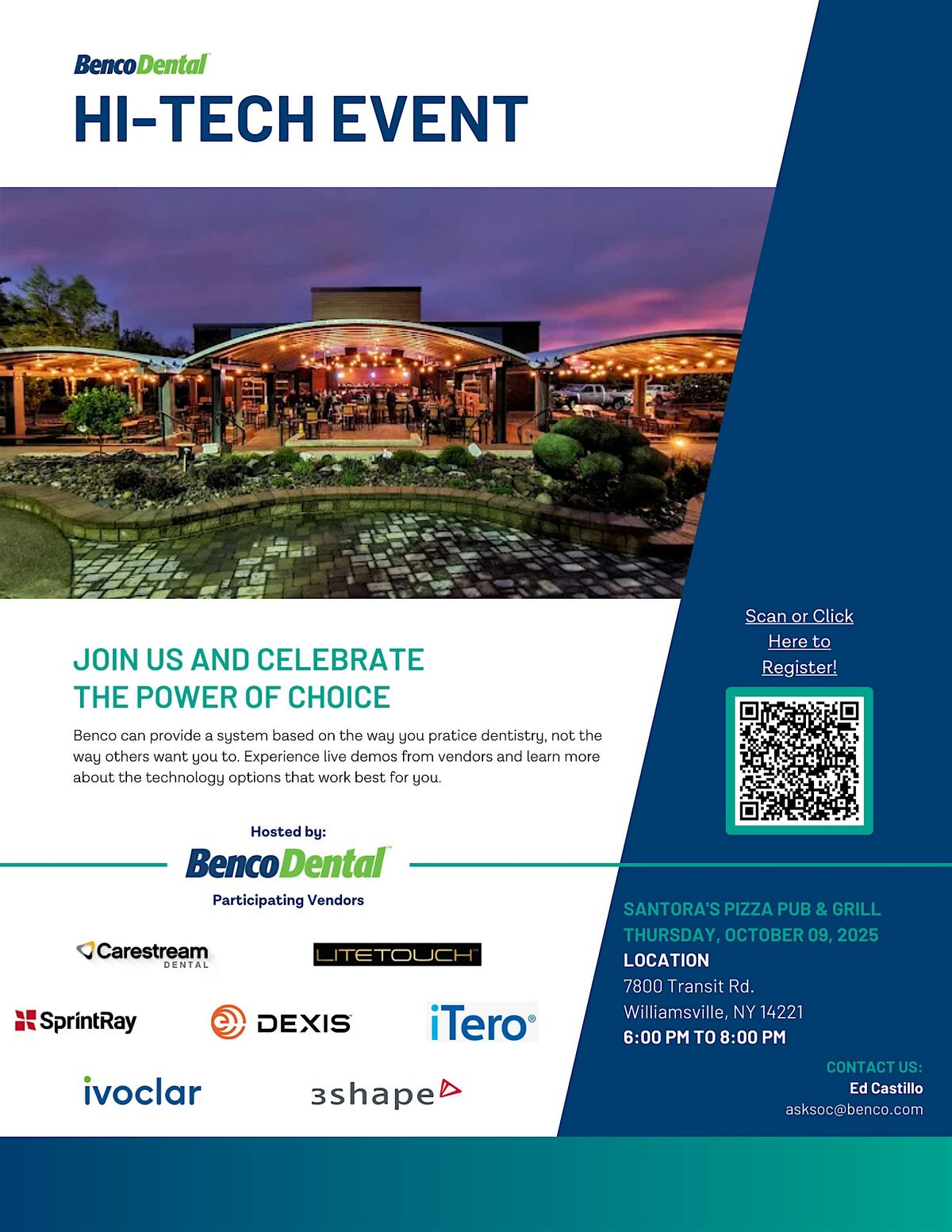 Benco Dental - Susquehanna Region - Hi-Tech Event