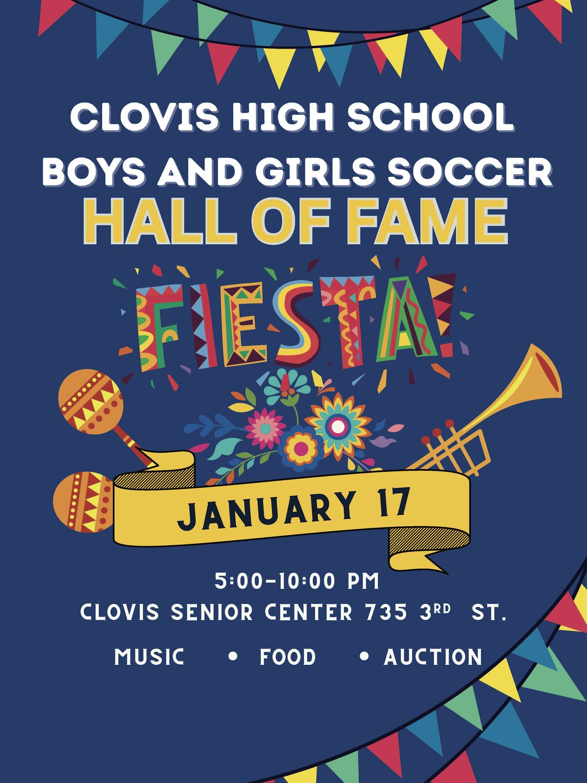 2026 CHS Soccer Hall of Fame Fiesta
