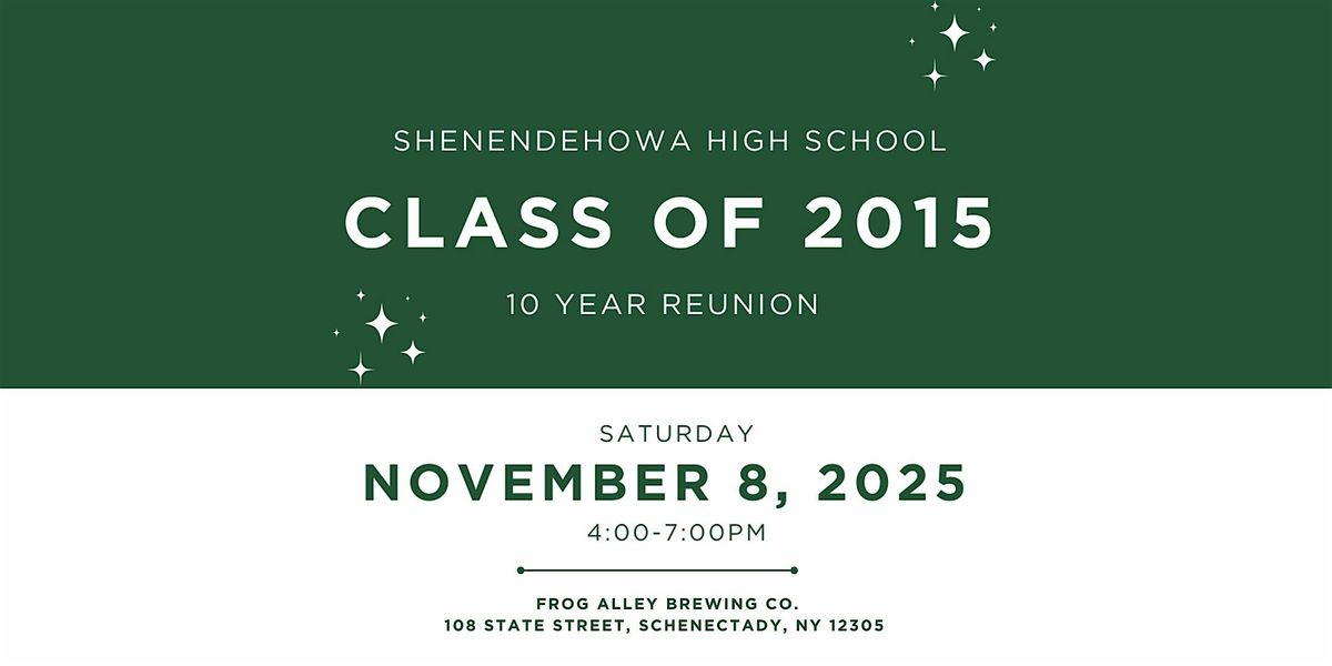 Shen Class of 2015 Reunion