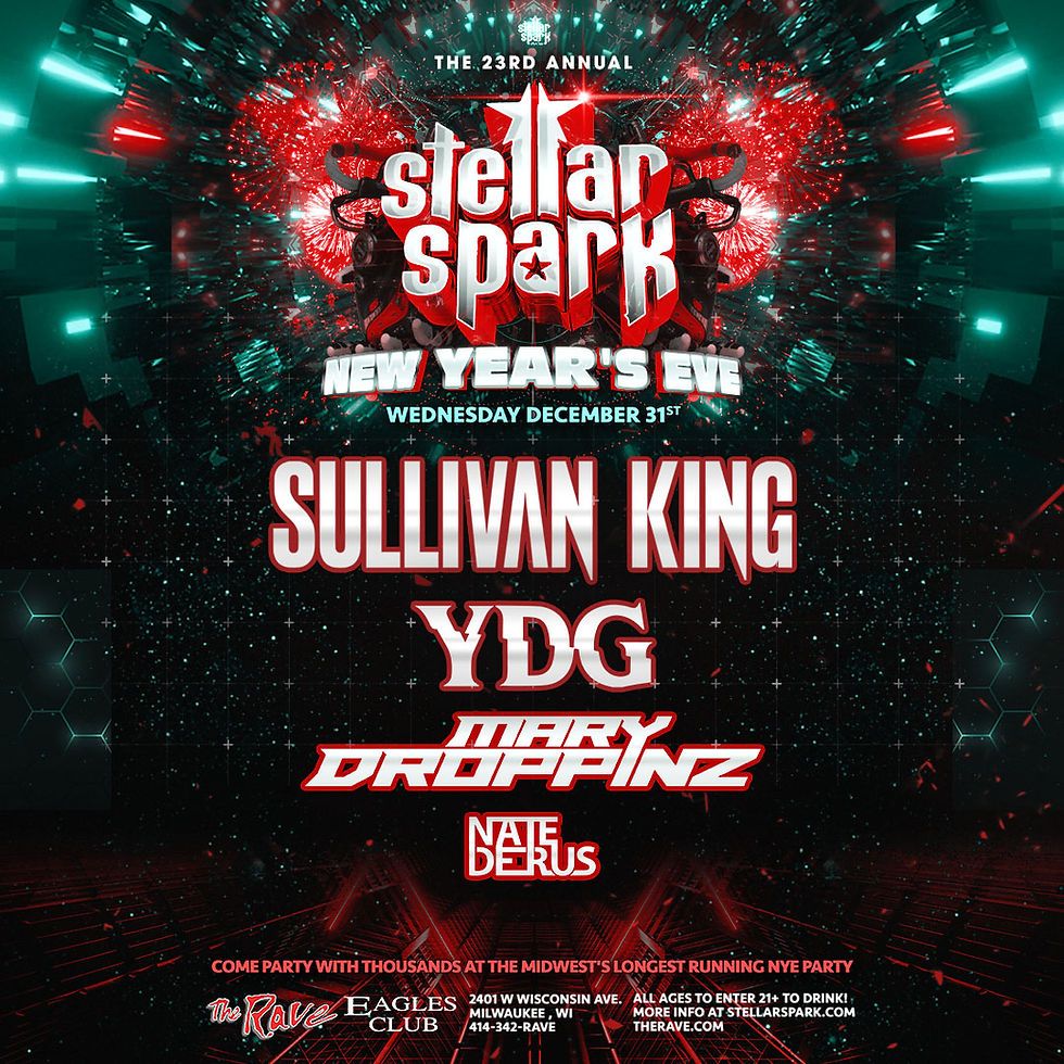 Stellar Spark New Year's Eve: Sullivan King