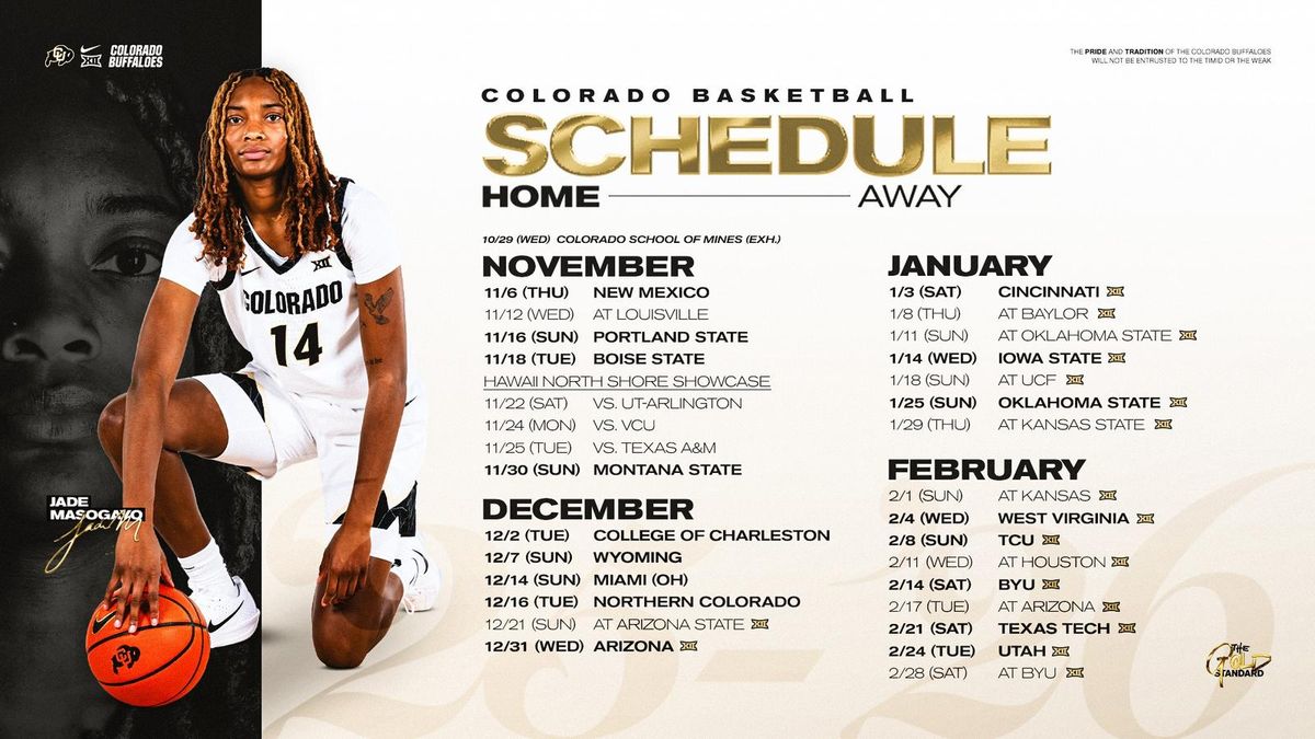 Parking Colorado Buffaloes at Oklahoma State Cowgirls Womens Basketball