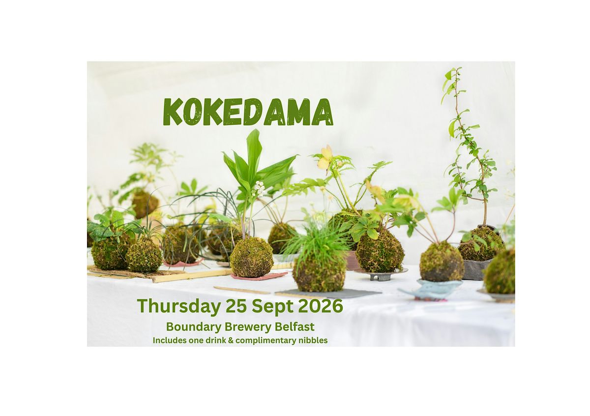 What is Kokedama Workshop!