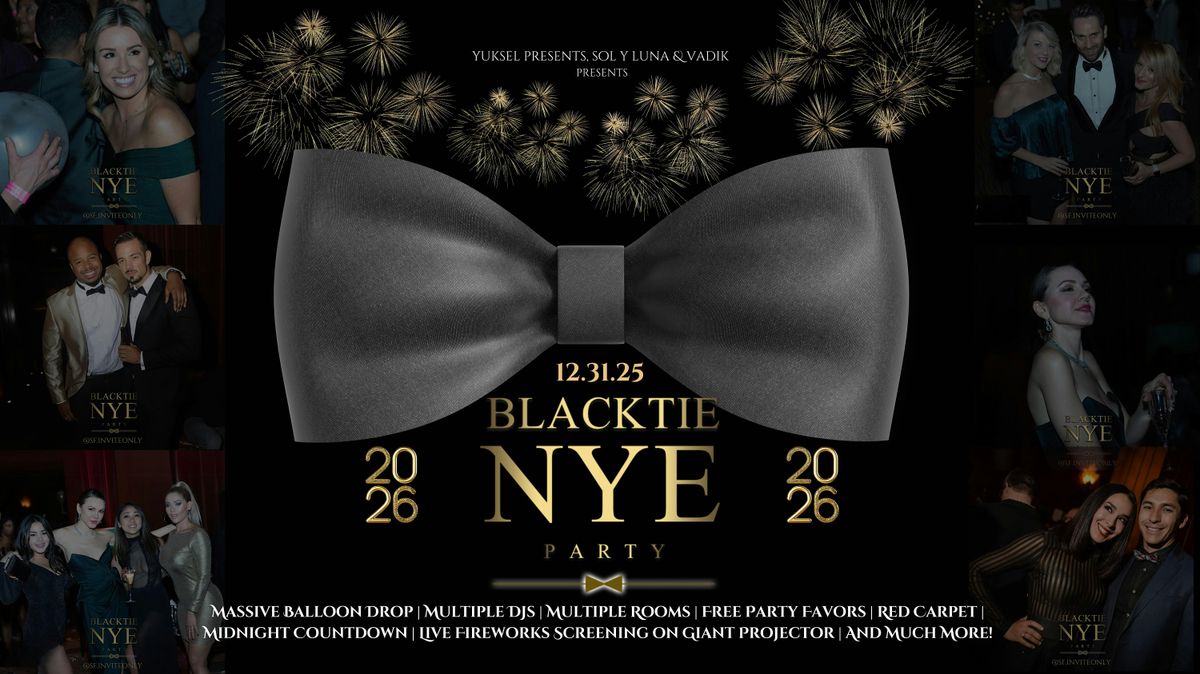 BLACK TIE NEW YEARS EVE 2026 @ HISTORIC CLIFT HOTEL W\/ MASSIVE BALLOON DROP