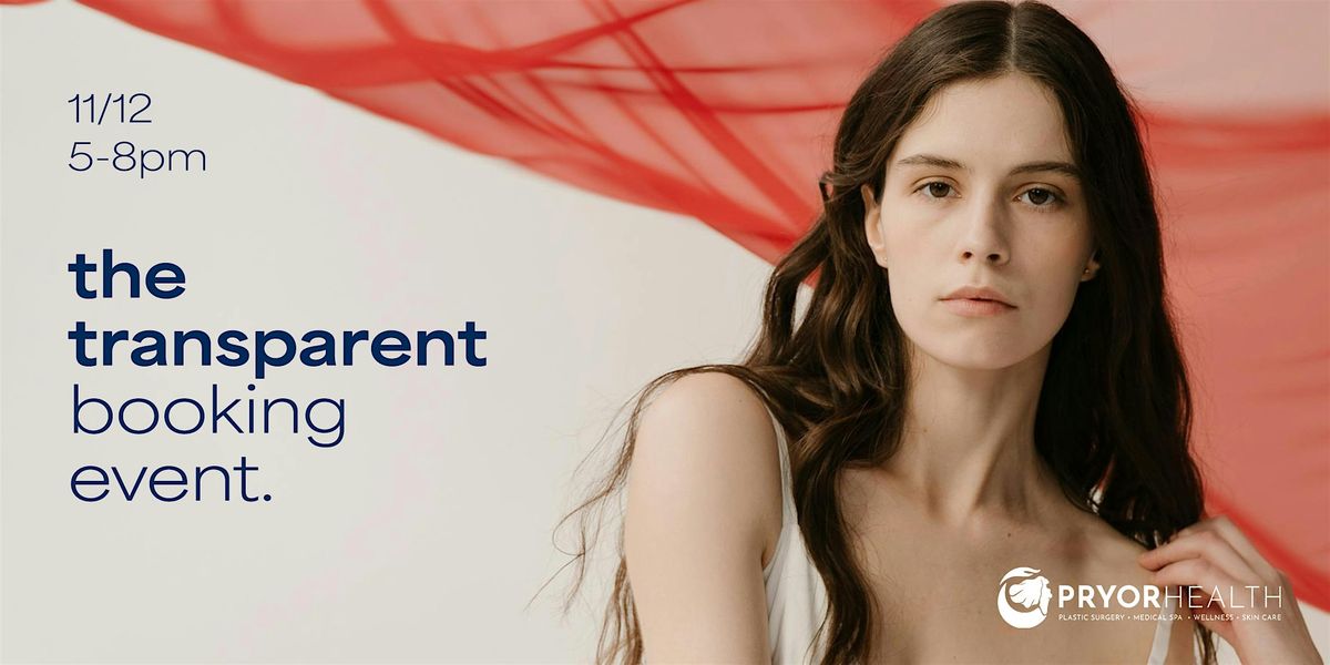 PryorHealth: The Transparent Booking Event