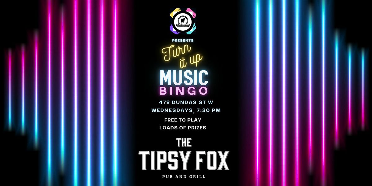 Music Bingo at The Tipsy Fox