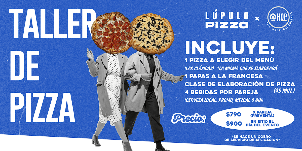 Taller de l\u00fapulo pizza