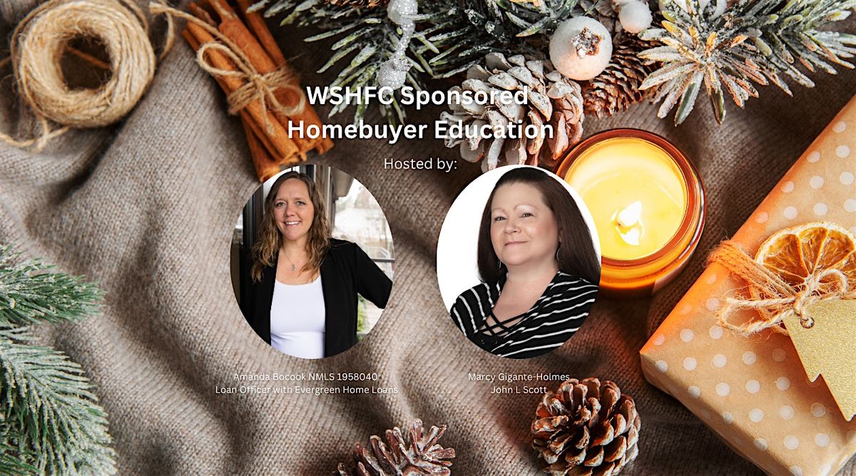 WSHFC Sponsored Homebuyer Education Class 12.14.25