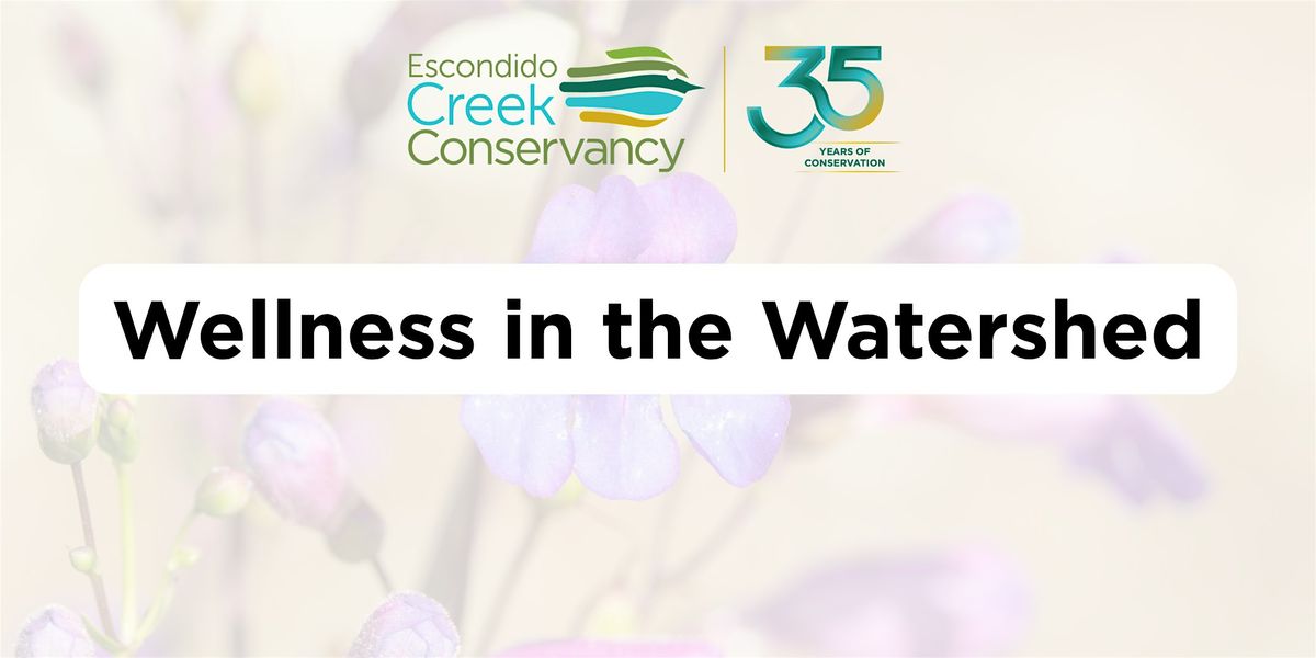 Wellness in the Watershed: Mindfulness Outdoors for 55+