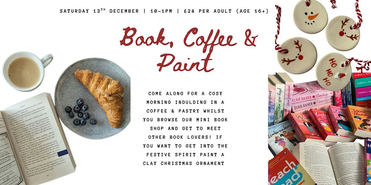 Book, Coffee and Paint