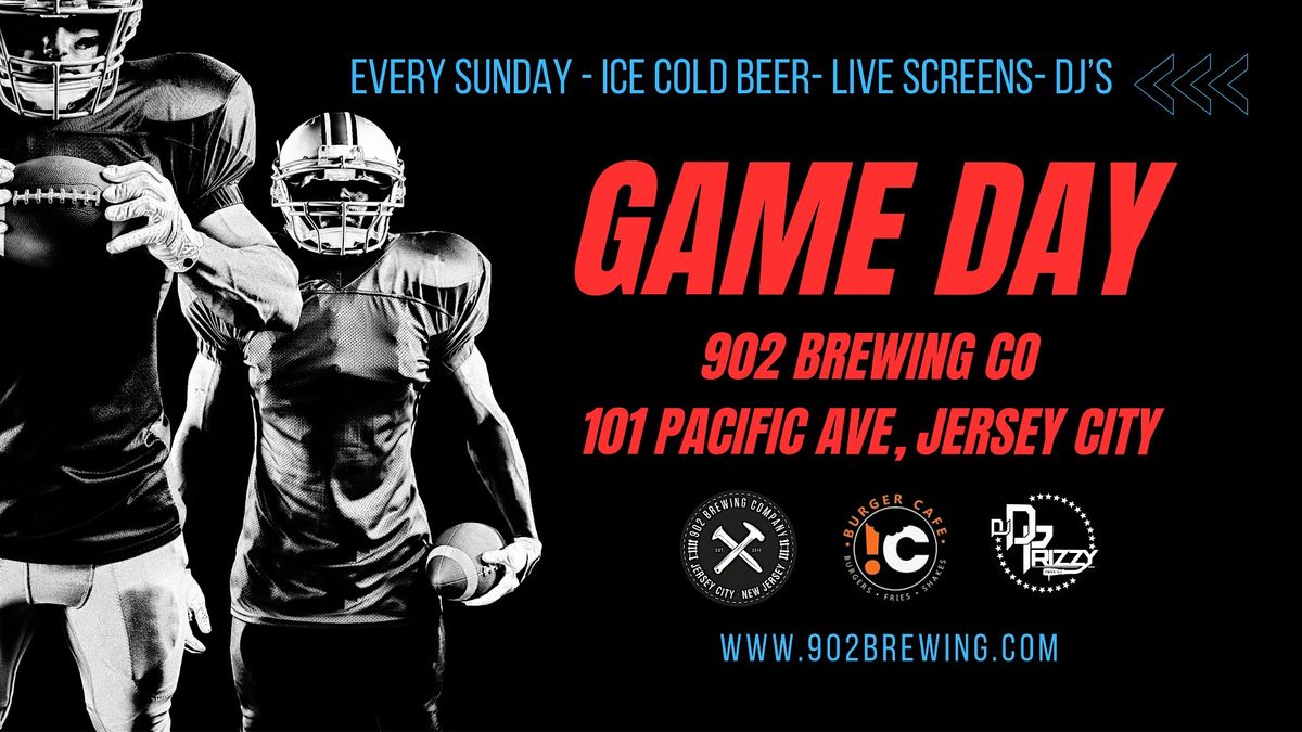 Giants Watch Party at 902 Brewing Jersey City - NFL Week Two!