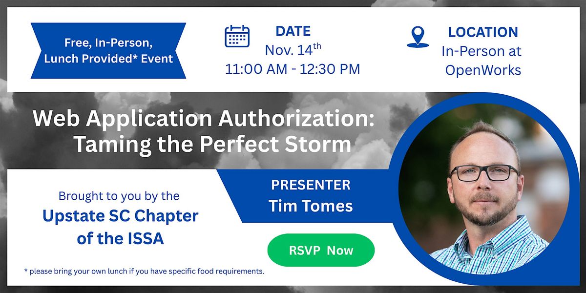 Web Application Authorization: Taming the Perfect Storm