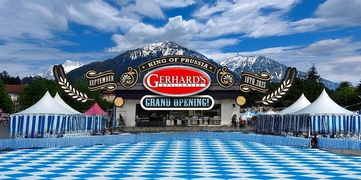 Oktoberfest Grand Opening at Gerhard\u2019s\u2014KOP
