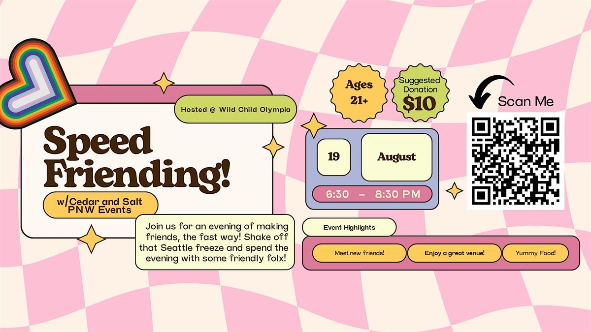 August SpeedFriending