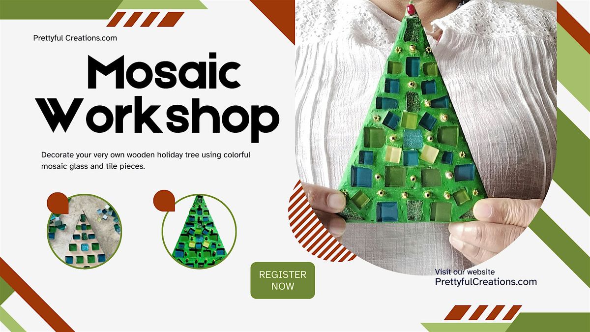 DIY Mosaic Holiday Tree
