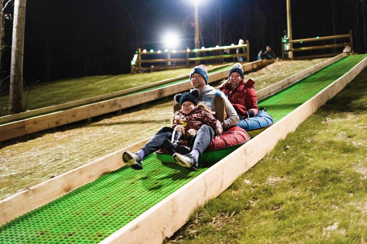 The Chutes - Winter tubing fun for the whole family