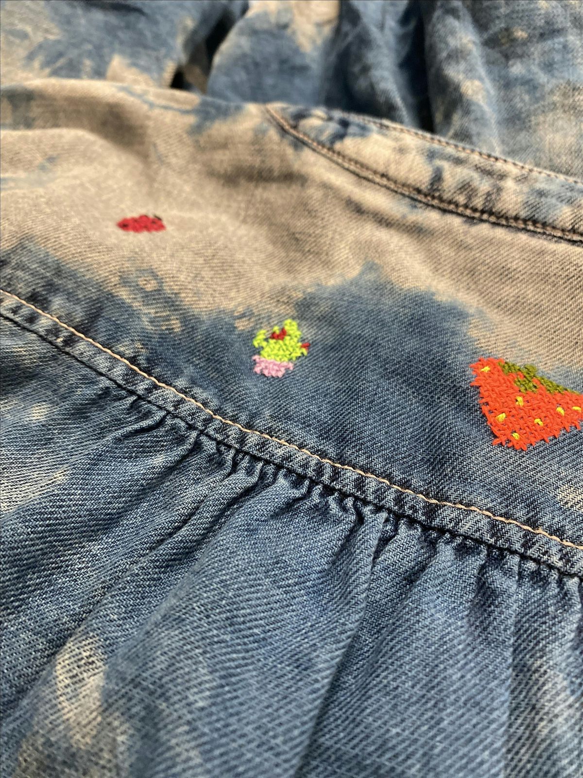 Cross Stitch on Your Clothing