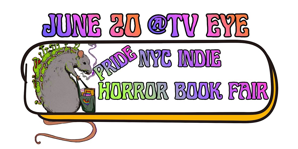 Pride NYC Indie Horror Book Fair