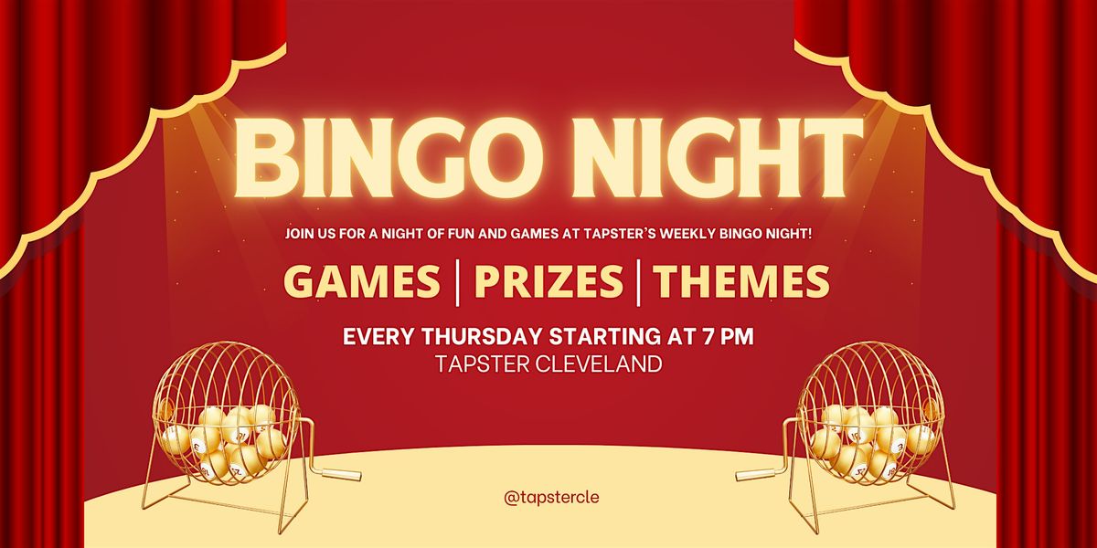 Tapster Cleveland's Thursday Bingo Night