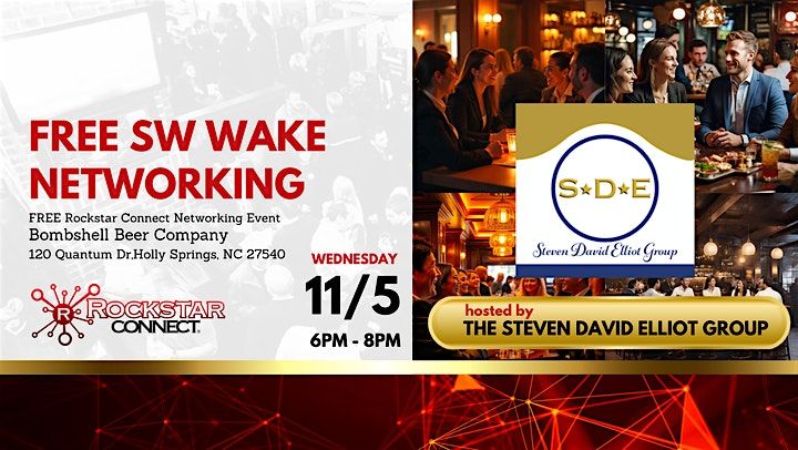 Free SW Wake Rockstar Connect Networking Event (November, NC)