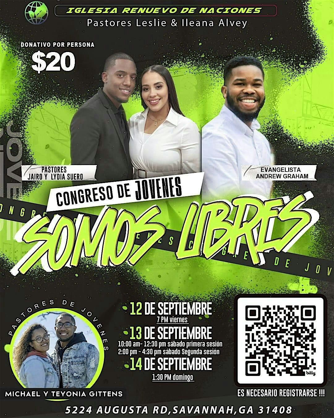 CONGRESO DE J\u00d3VENES SOMOS LIBRES 2025