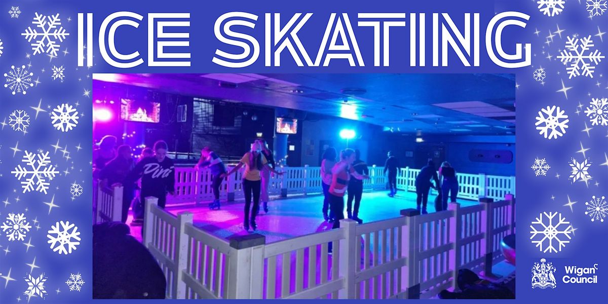 Ice Skating at Leigh library!