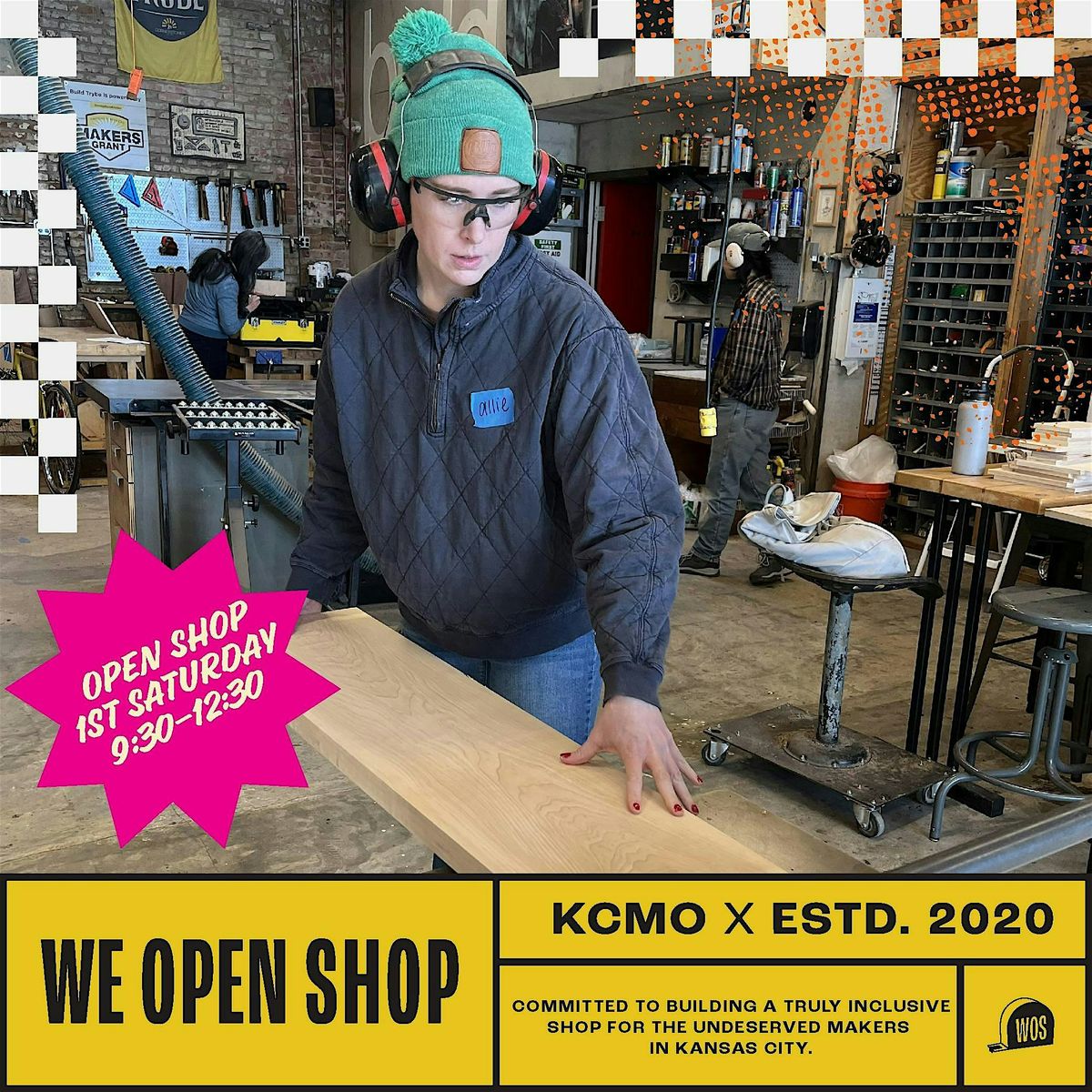 Oct. 4th Open Shop 9:30 am-12:30pm