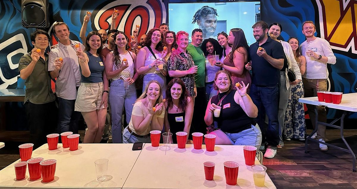 Beer Pong Speed Dating | Like other speed dating, but not awkward!