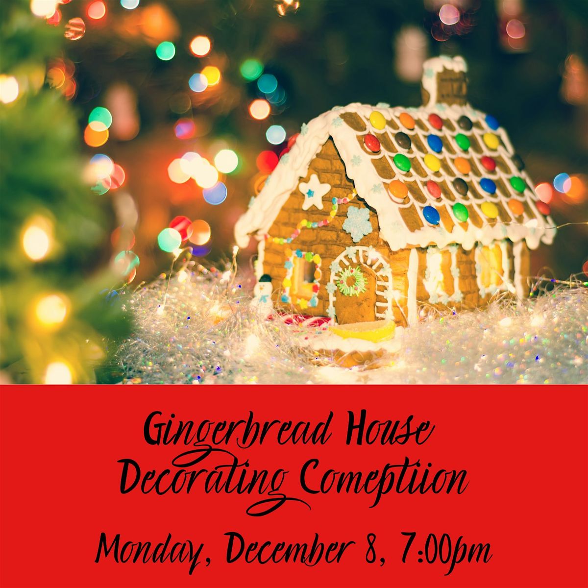 Gingerbread House Decorating Competition
