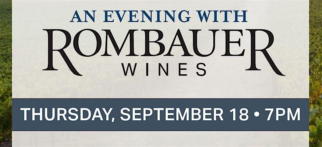 Rombauer Wine Dinner - Chart House Newport (Cincinnati)