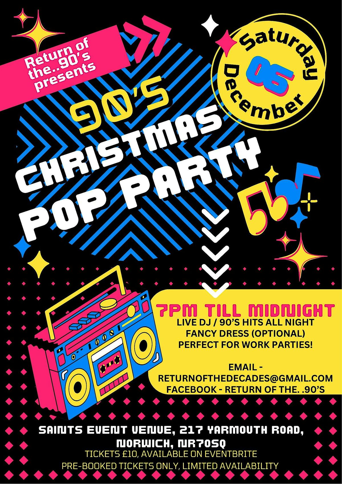 90\u2019s Christmas POP Party!