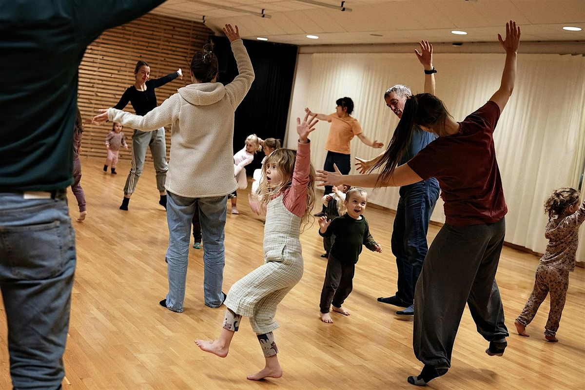 Rabalderdans med live musikk - s\u00f8ndag 19.10.25 (2-6 \u00e5r)