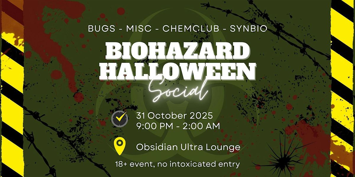BIOHAZARD  Halloween Social
