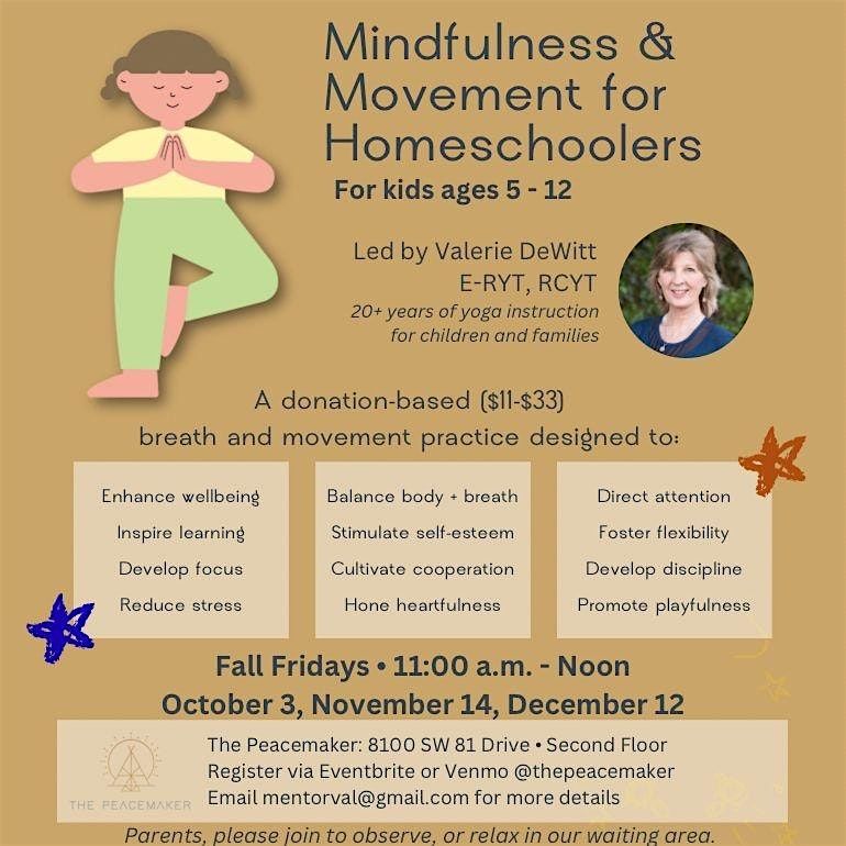 Mindfulness & Movement for Homeschoolers