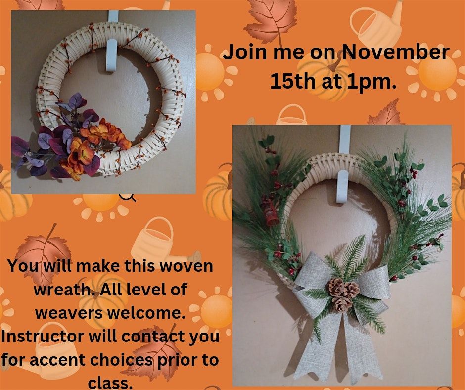 Weave a Holiday Wreath