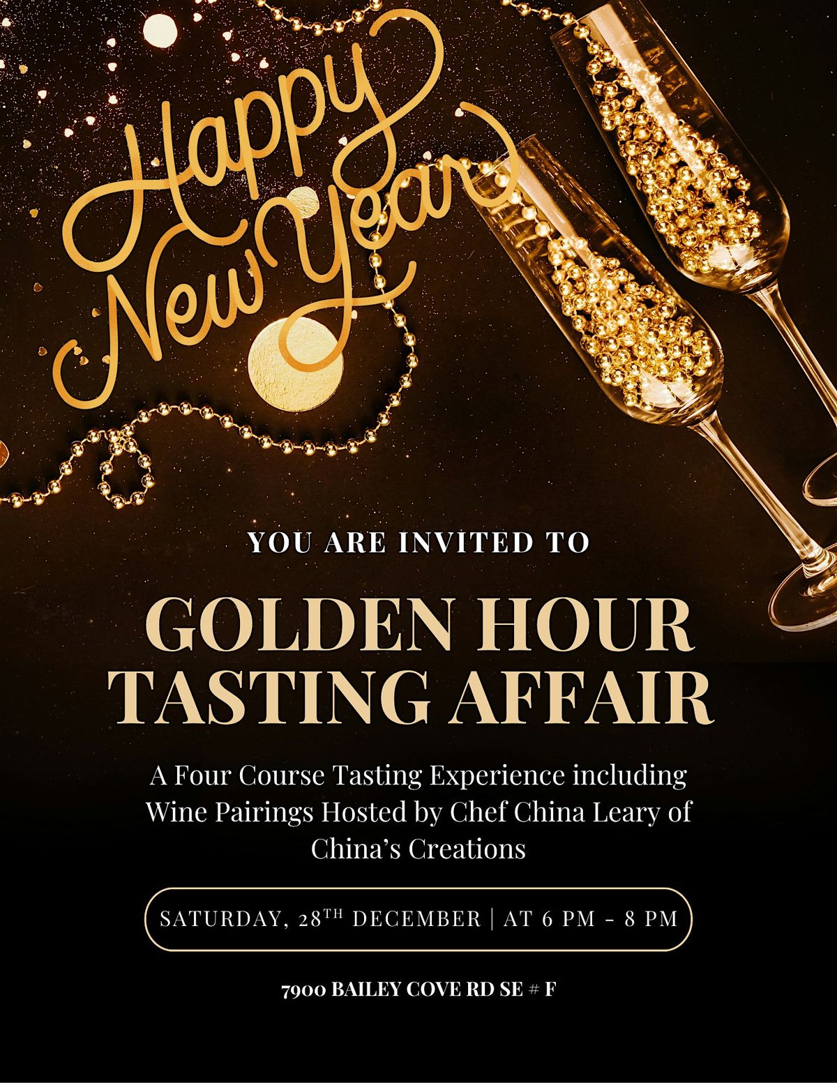 Golden Hour Tasting Affair