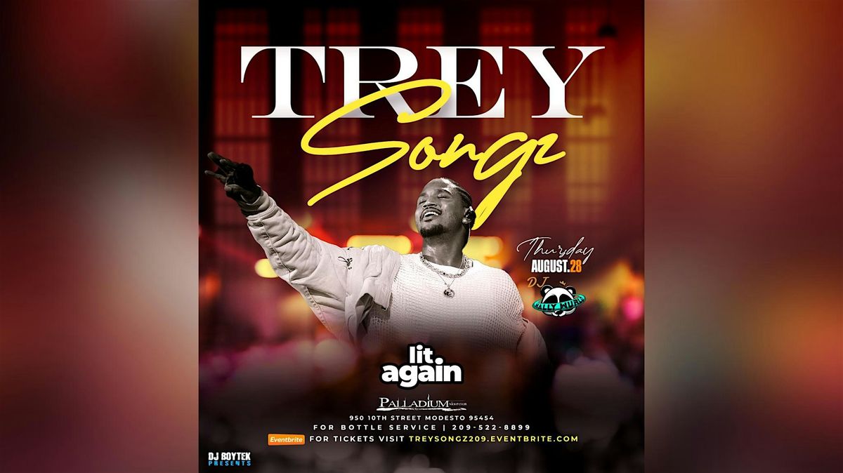 TREY SONGZ at the Palladium Nightclub in Modesto