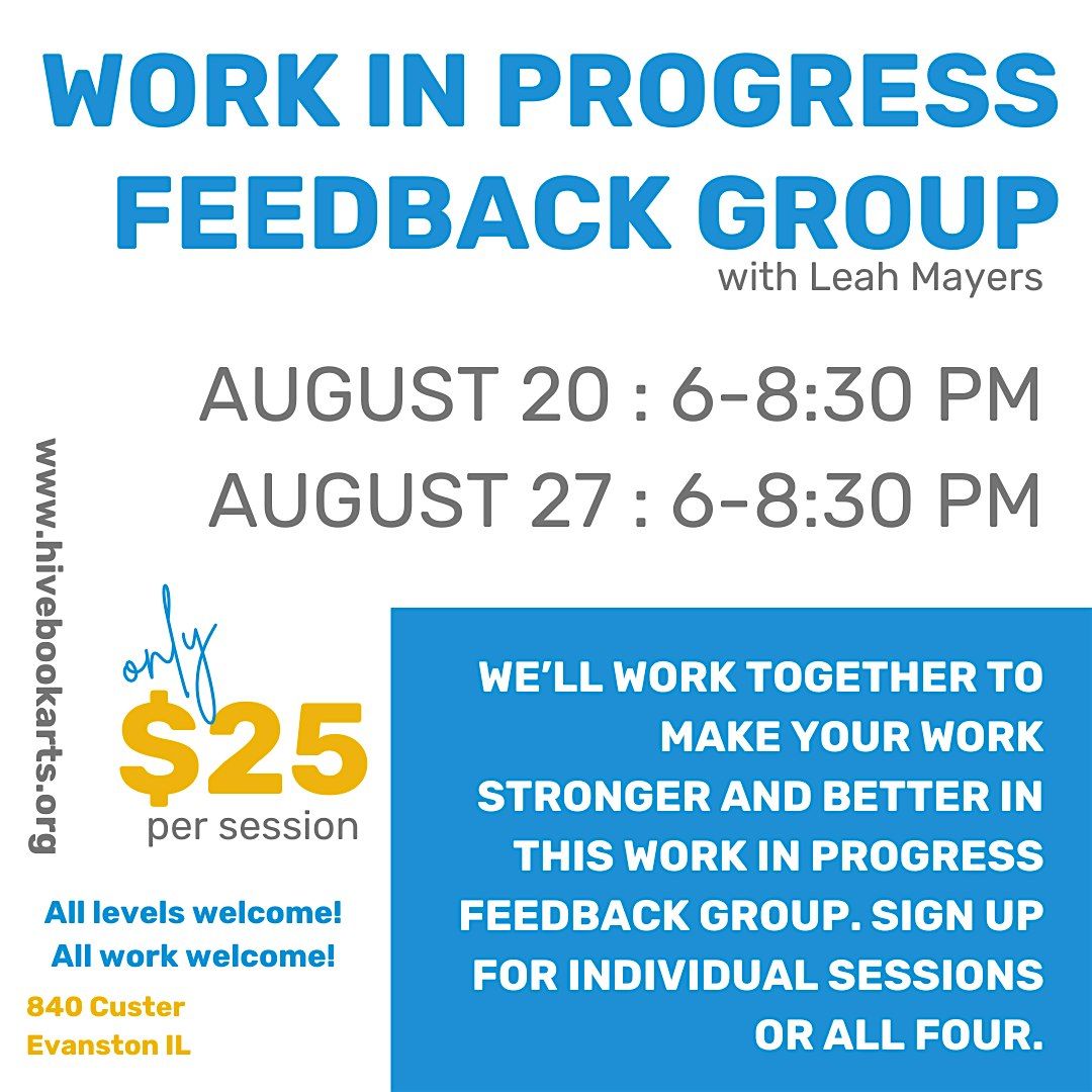 WORK IN PROGRESS Feedback Group