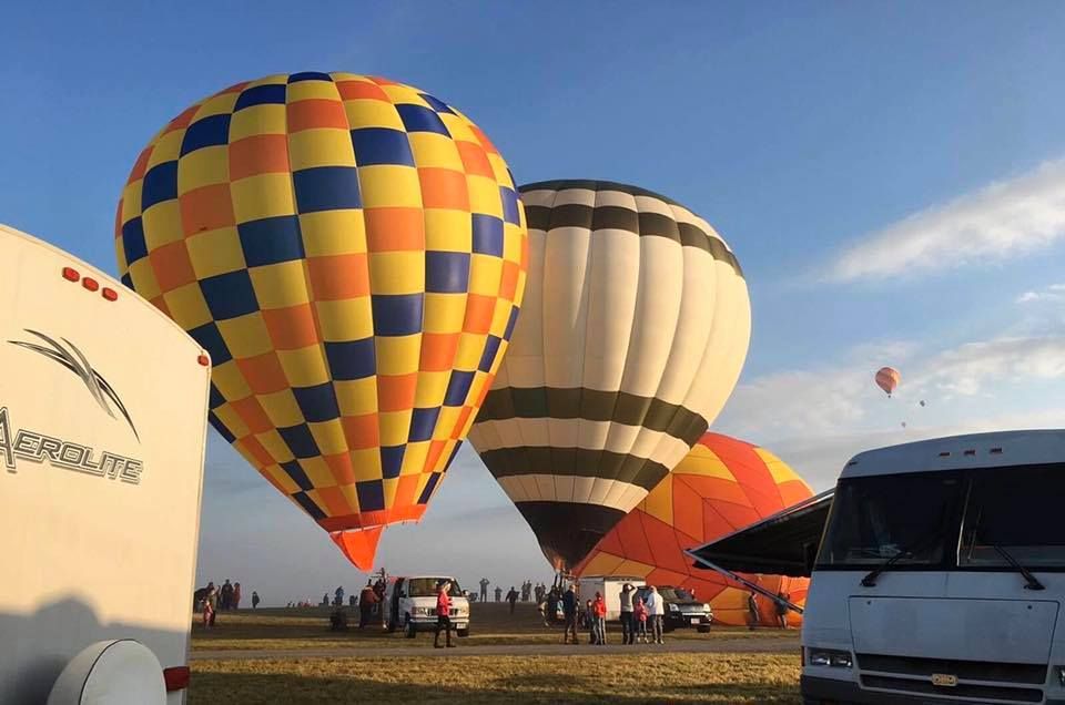 2022 Northeast Hot Air RVers Gathering at the Adirondack Balloon