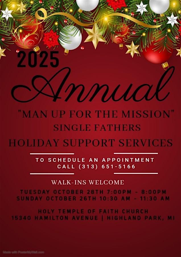 A Holiday of Hope: Where faith meets fatherhood \u2014 and blessings overflow.